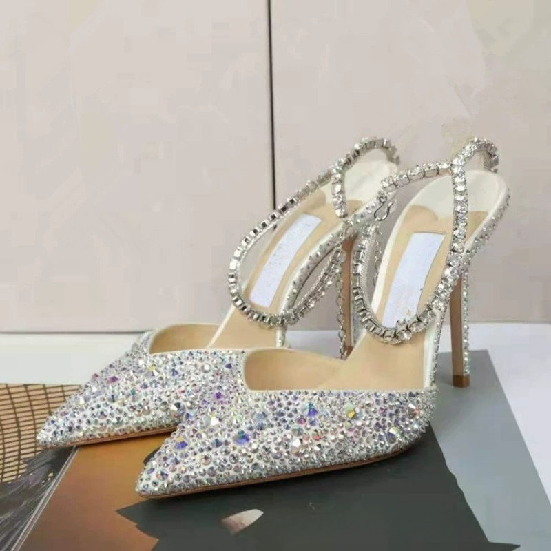 Women'S Fashion Jewellery - Yeni Kadın Ayakkabıları Yazlık Yeni Kristal