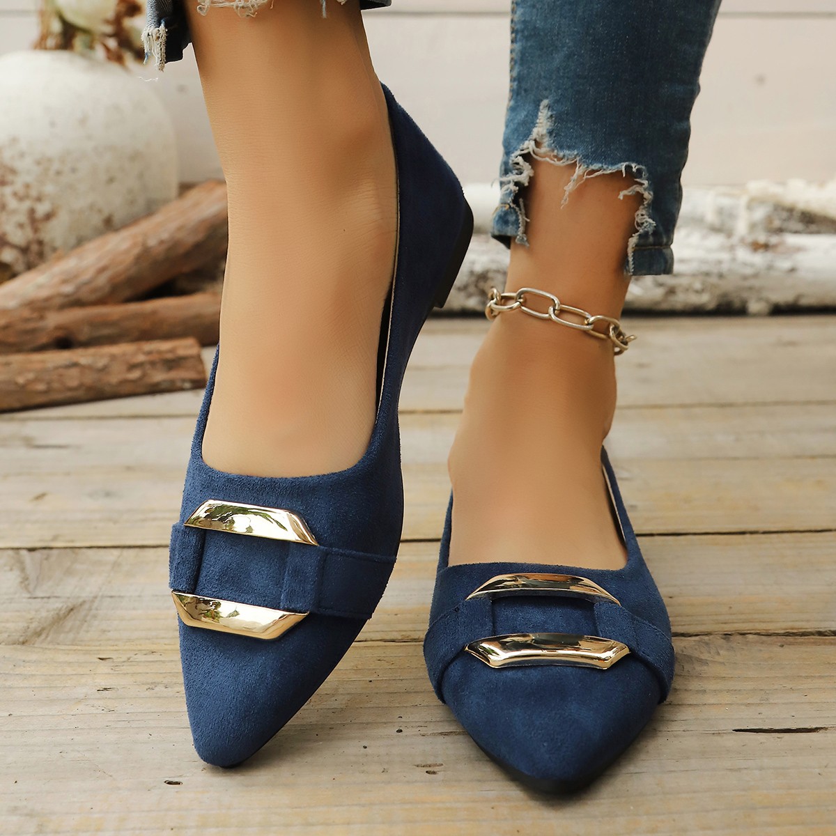 İlkbahar ve Sonbahar Zarif Siv - Women'S Fashion Shoes incelemesi ve fiyatı
