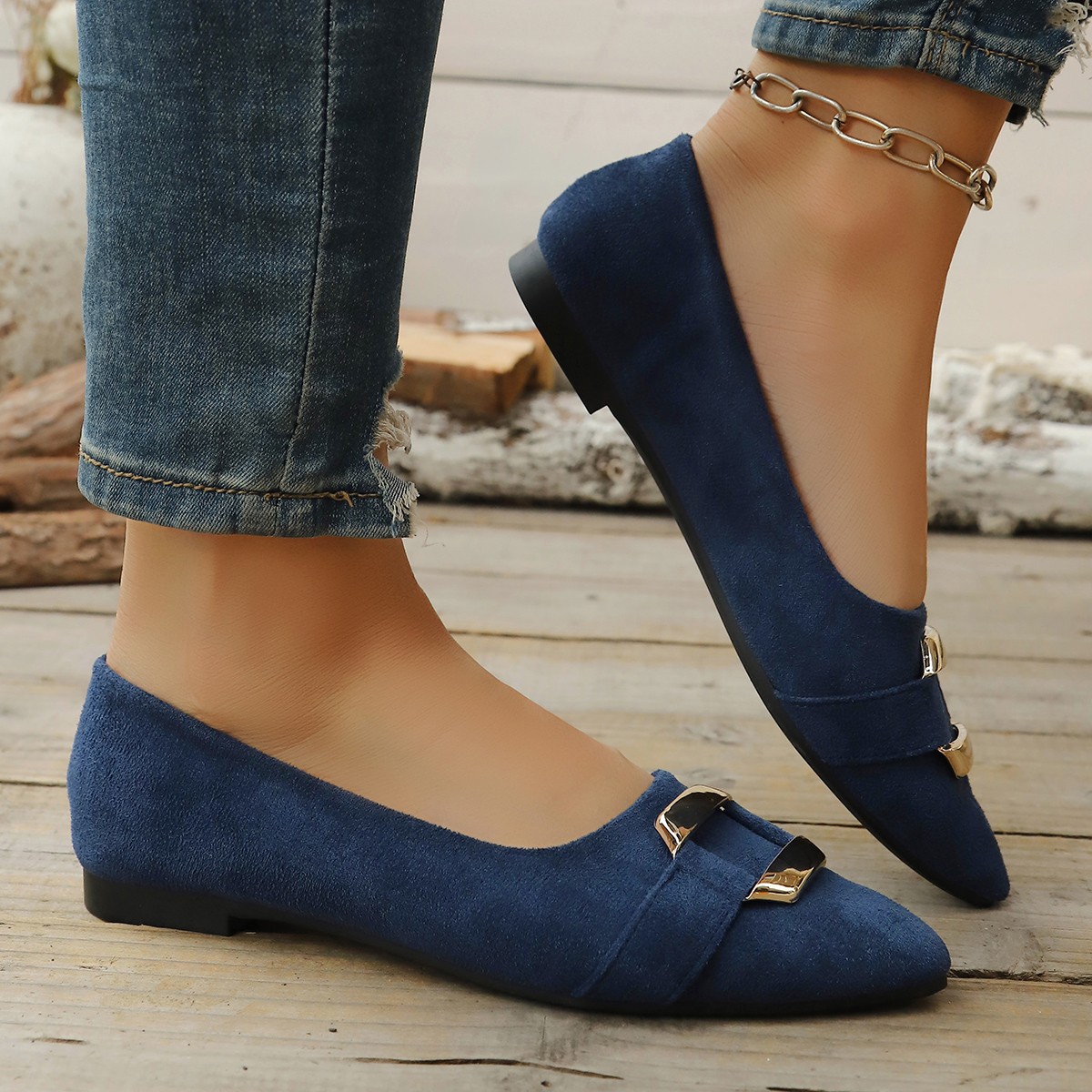 İlkbahar ve Sonbahar Zarif Siv - Women'S Fashion Shoes incelemesi ve fiyatı