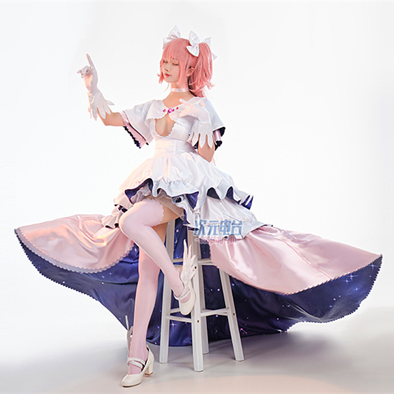 Kaname Madoka Cosplay Kostüm M - Women'S Fashion Korea incelemesi ve fiyatı
